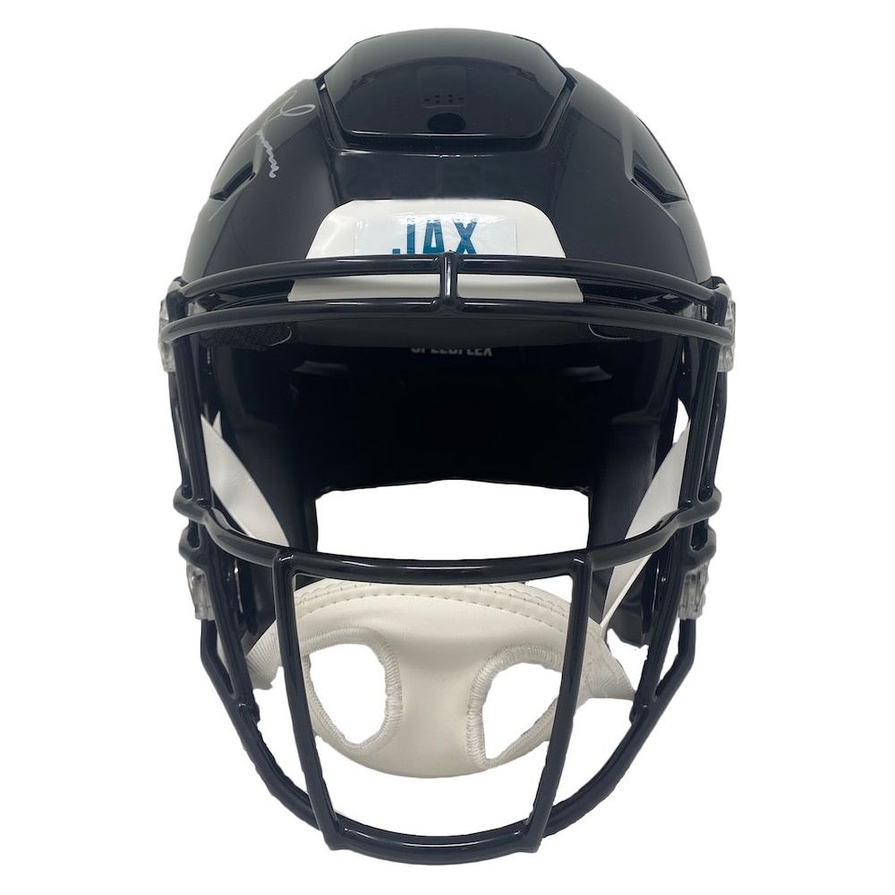 TREVOR LAWRENCE Autographed Jaguars Speed Flex Authentic Helmet FANATICS LE 16
