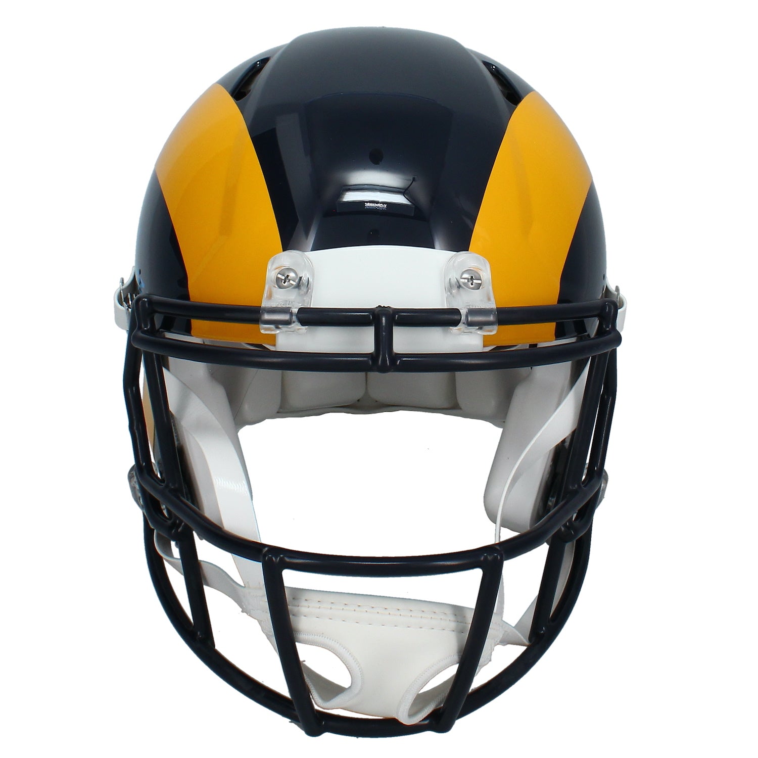 Kyren Williams Autographed Rams 1981-99 Throwback Authentic Speed Helmet Beckett