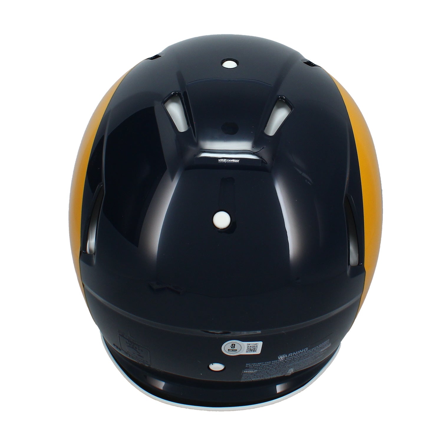 Kyren Williams Autographed Rams 1981-99 Throwback Authentic Speed Helmet Beckett