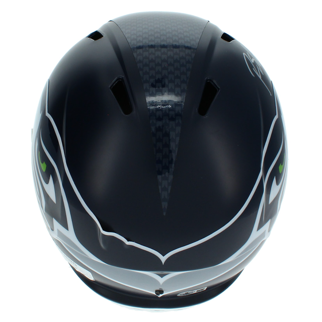 Rashid Shaheed Autographed Seattle Seahawks Full Size Speed Helmet Beckett - Signed 1/23/26