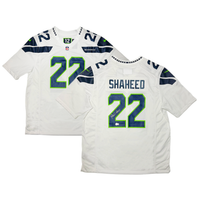 Rashid Shaheed Autographed Seahawks Nike White Game Jersey Beckett _ Signed 1/23/26