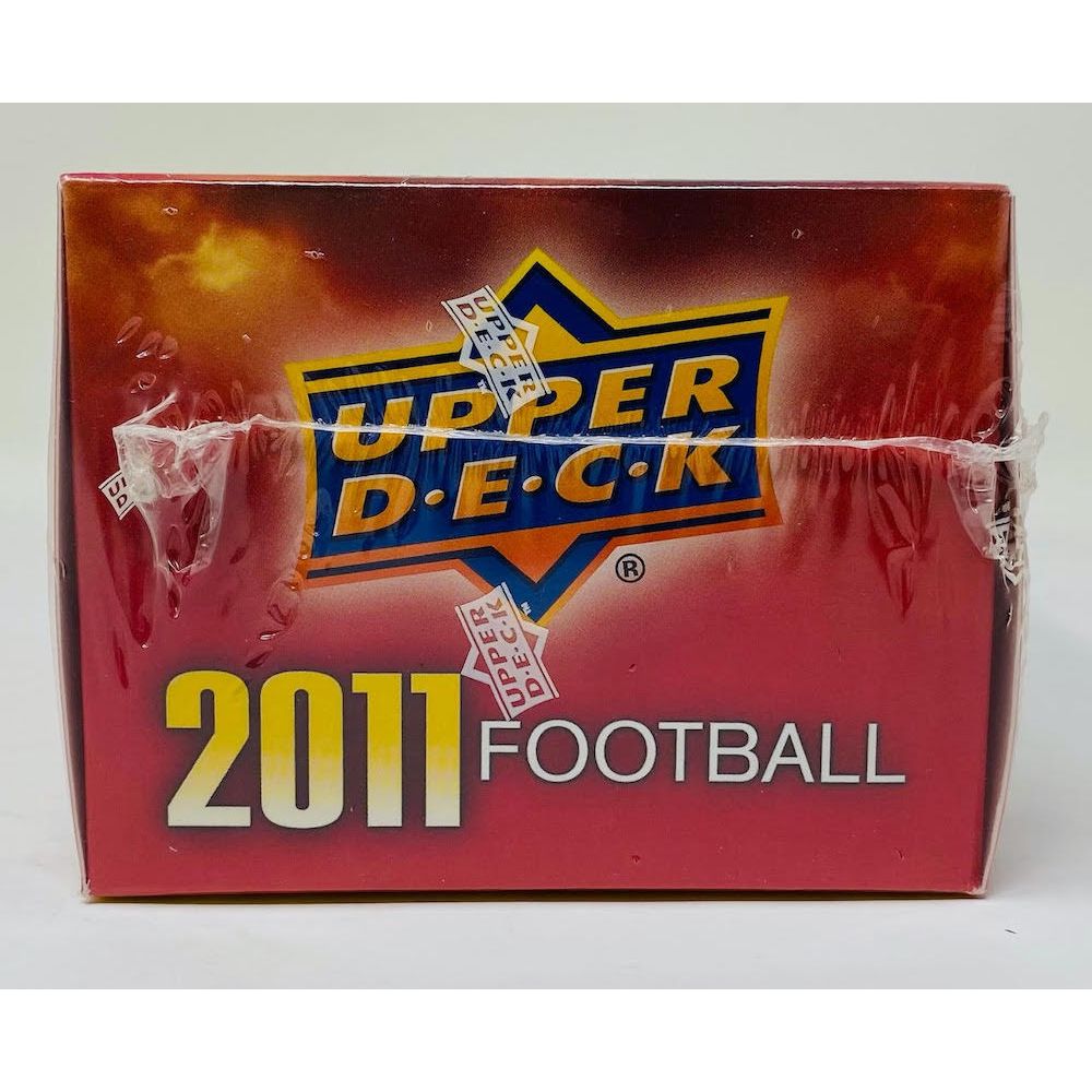 2011 NFL Upper Deck Unsigned NFL Box (8 Packs / 5 Cards Per Pack) - Factory Sealed