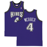 CHRIS WEBBER Autographed "HOF 21" Sacramento Kings Authentic Jersey FANATICS