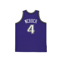 CHRIS WEBBER Autographed Sacramento Kings Authentic Jersey FANATICS