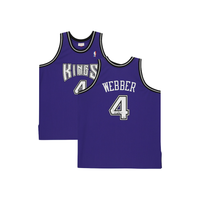 CHRIS WEBBER Autographed Sacramento Kings Authentic Jersey FANATICS