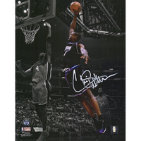CHRIS WEBBER Autographed Sacramento Kings 11"x 14" Dunk Photograph FANATICS