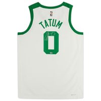 JAYSON TATUM Autographed Boston Celtics Year 0 Nike White Jersey FANATICS