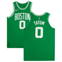 JAYSON TATUM Autographed Boston Celtics Nike Authentic Green Jersey FANATICS