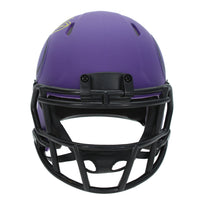 Adrian Peterson Autographed Minnesota Vikings RAVE Speed Mini Helmet Beckett