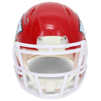 Patrick Mahomes Autographed Kansas City Chiefs Speed Mini Helmet JSA