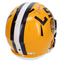 Ja'Marr Chase Autographed LSU Tigers Speed Full Size Helmet Beckett Witnessed