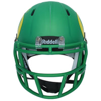 Christian Gonzalez Autographed Oregon Ducks Apple Green Speed Mini Helmet Beckett