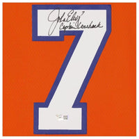 JOHN ELWAY Autographed "Captain Comeback" Broncos M&N Throwback Jersey FANATICS
