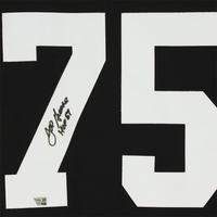 Joe Greene Autographed/Inscribed "HOF 87" Pittsburgh Steelers Mitchell & Ness Black Authentic Jersey Fanatics