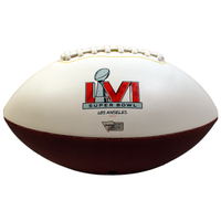 MATTHEW STAFFORD Autographed SB LVI Match-Up White Panel Football FANATICS