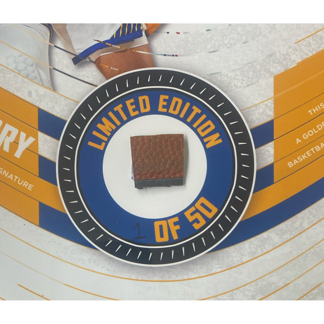 Stephen Curry Framed Warriors 15" x 17" Game Used Basketball Collage LE 1/50