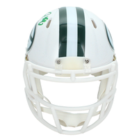 Josh Jacobs Autographed Green Bay Packers Alt. White Mini Helmet Radtke