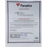 TOM BRADY Autographed Tampa Bay Buccaneers Nike Elite White Jersey FANATICS