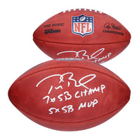 TOM BRADY Autographed "7x SB Champ / 5x SB MVP" Authentic Football FANATICS