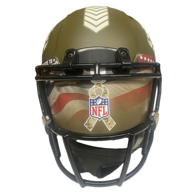 TOM BRADY Autographed Buccaneers STS Speed Ribbon Ed. Authentic Helmet FANATICS