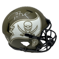 TOM BRADY Autographed Buccaneers STS Speed Authentic Helmet FANATICS
