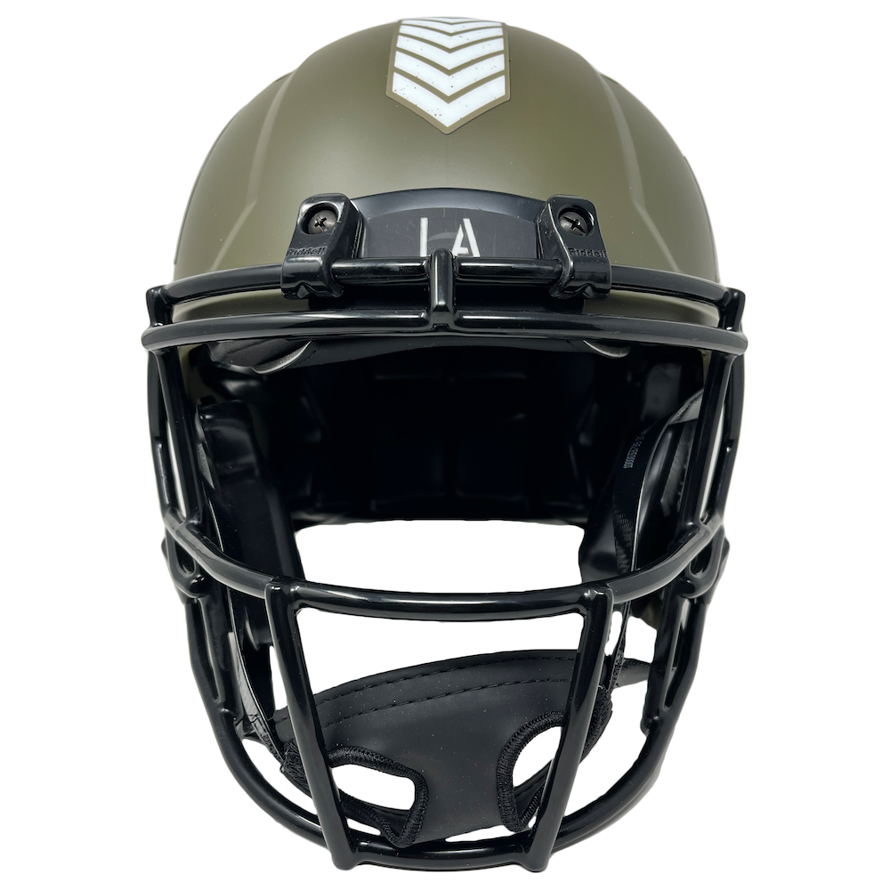 COOPER KUPP Autographed Rams Salute To Service Authentic Speed Helmet FANATICS