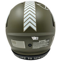COOPER KUPP Autographed Rams Salute To Service Authentic Speed Helmet FANATICS