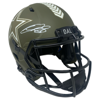 CEEDEE LAMB Autographed Dallas Cowboys STS Authentic Speed Helmet FANATICS