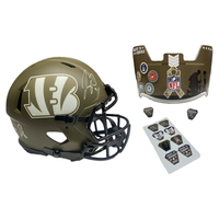 Joe Burrow Autographed Bengals STS 5 Seal Visor Speed Authentic Helmet Fanatics