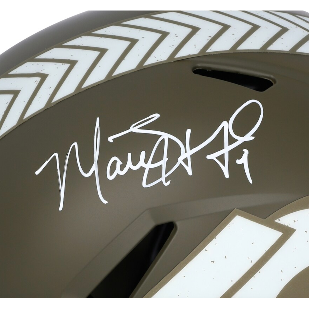 Matthew Stafford Autographed L.A. Rams STS Authentic Speed Helmet Fanatics