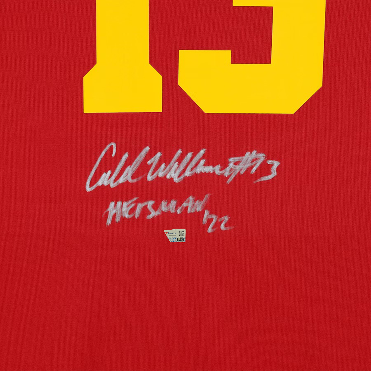 Caleb Williams Autographed "Heisman 22" USC Trojans Nike Limited Jersey Fanatics