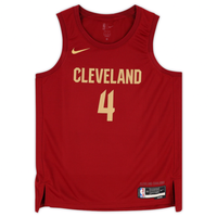 Evan Mobley Autographed Cleveland Cavaliers Nike Red 2022-23 Icon Swingman Jersey Fanatics
