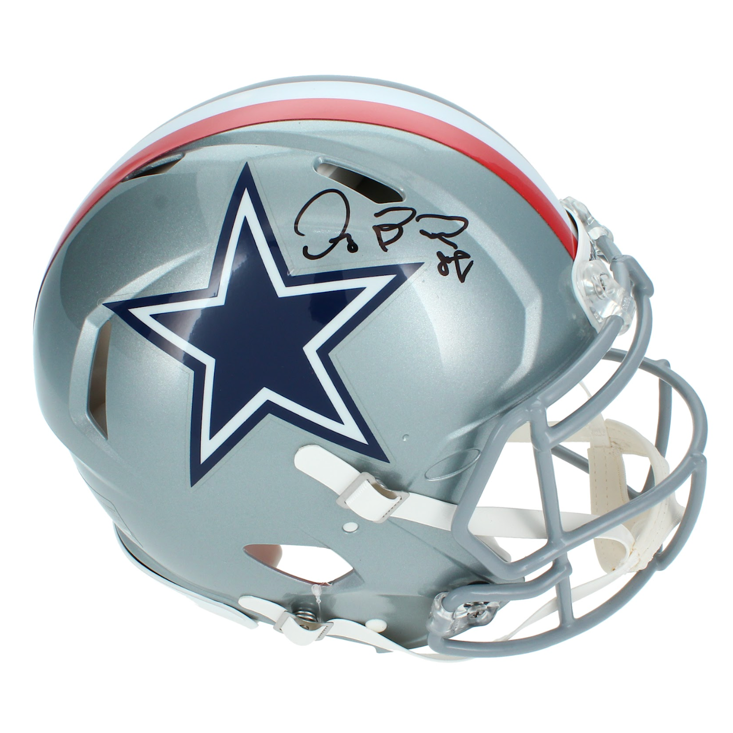 Dez Bryant Autographed Cowboys Throwback Authentic Speed Helmet Beckett