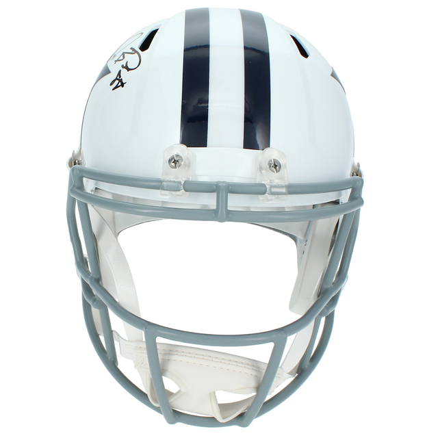 Dez Bryant Autographed Cowboys 1963 Throwback Full Size Speed Helmet Beckett