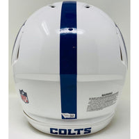 PEYTON MANNING Autographed "HOF 21" Colts Authentic Speed Helmet FANATICS