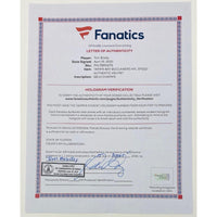 TOM BRADY Autographed "SB LV Champs" Buccaneers Authentic Speed Helmet FANATICS