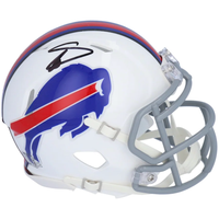 STEFON DIGGS Autographed Buffalo Bills Mini Speed Helmet FANATICS