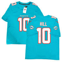Tyreek Hill Autographed Miami Dolphins Nike Teal Game Jersey Fanatics