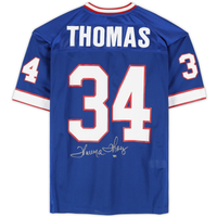 Thurman Thomas Autographed Buffalo Bills M&N Authentic Jersey Fanatics