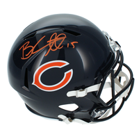 Brandon Marshall Autographed Chicago Bears Full Size Speed Helmet Beckett