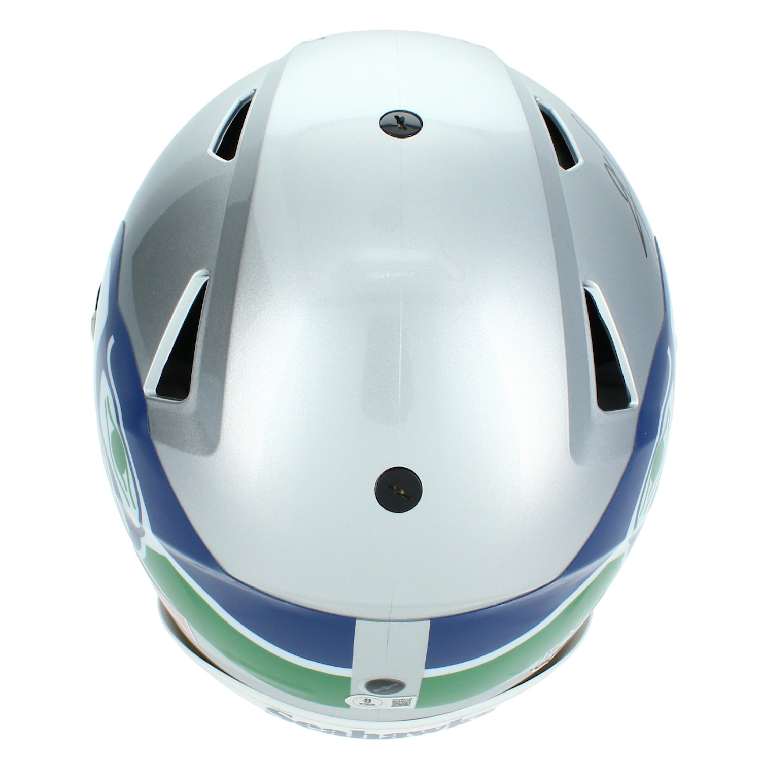 Kam Chancellor Autographed Seahawks 1983-01 Speedflex Authentic Helmet Beckett