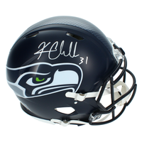 Kam Chancellor Autographed Seattle Seahawks Speed Authentic Helmet Beckett