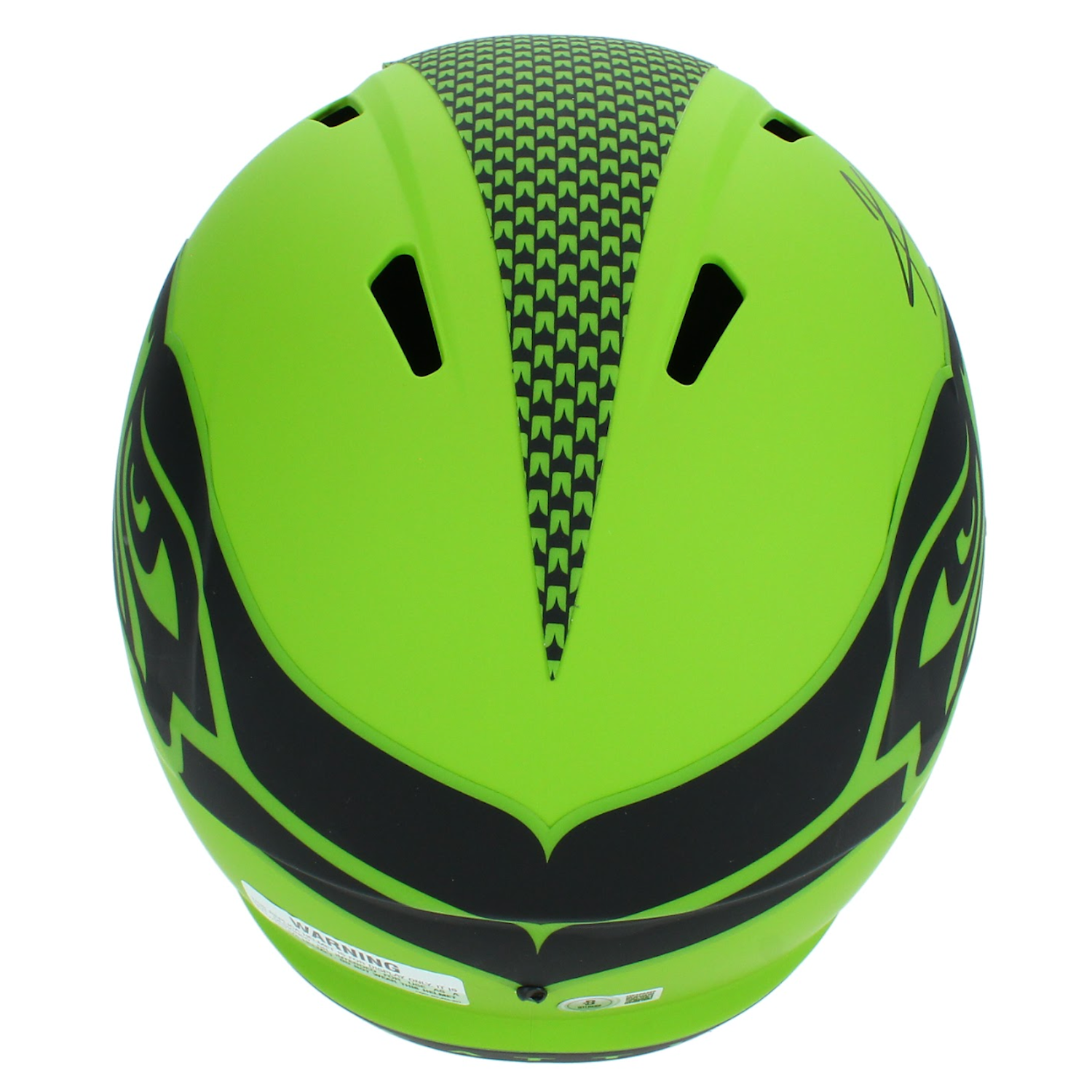 Kam Chancellor Autographed Seahawks 'RAVE' Full Size Speed Beckett