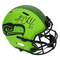 Kam Chancellor Autographed Seahawks 'RAVE' Full Size Speed Beckett