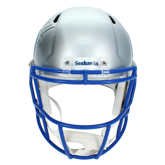 Kam Chancellor Autographed Seahawks Throwback Speed Full Size Helmet Beckett