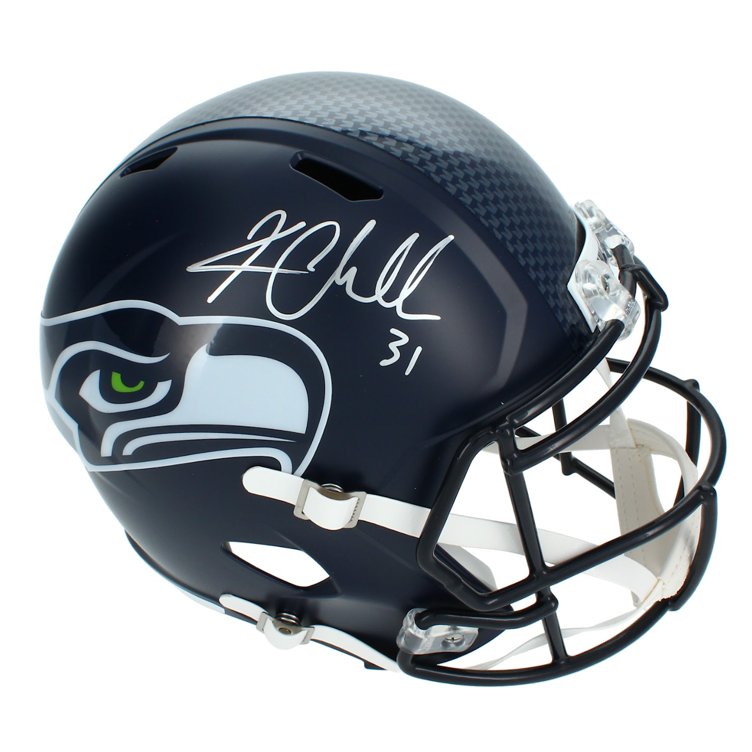 Kam Chancellor Autographed Seattle Seahawks Full Size Speed Helmet Beckett