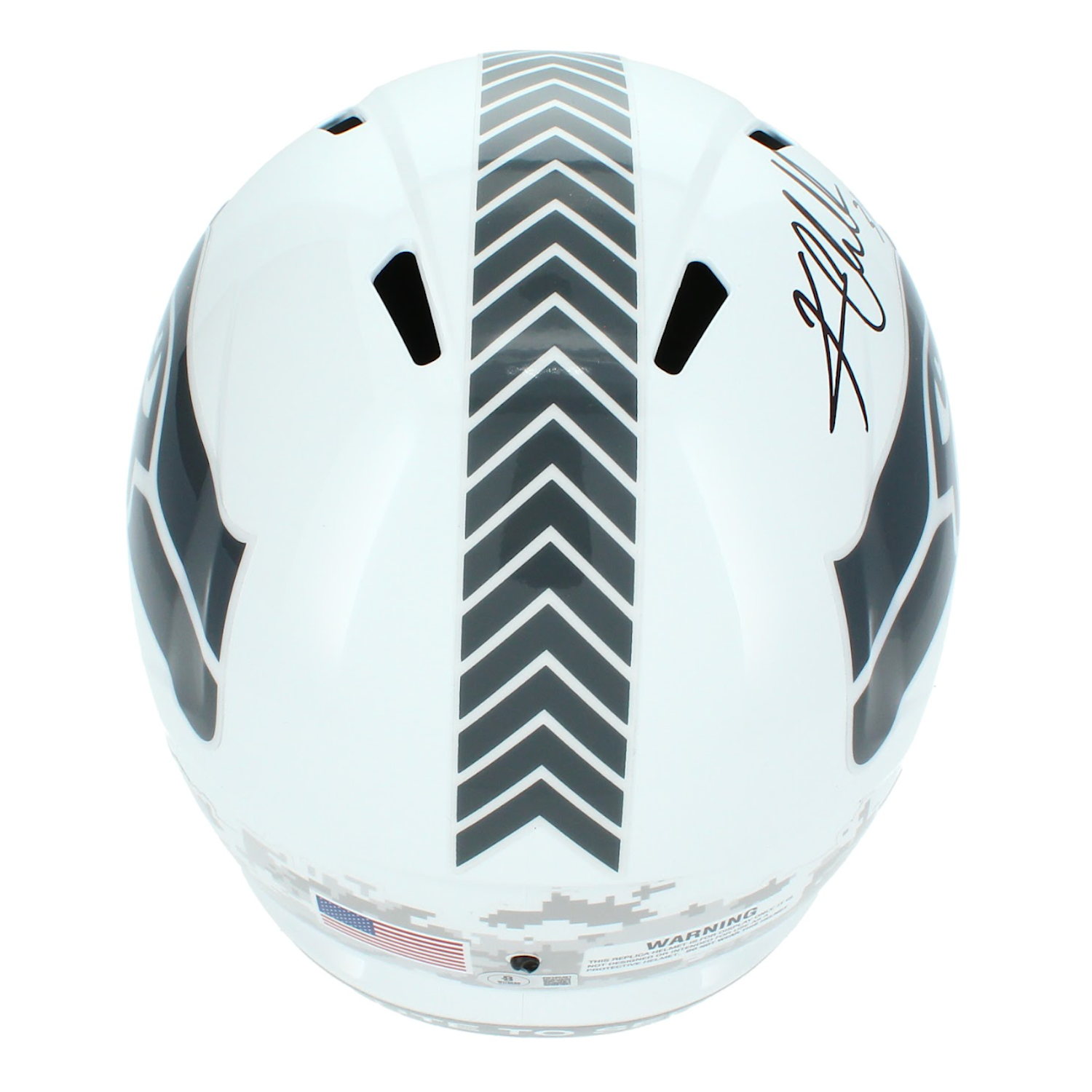 Kam Chancellor Autographed Seahawks 2024 STS Full Size Speed Beckett