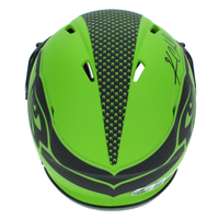 Kam Chancellor Autographed Seattle Seahawks 'Rave' Mini Speed Helmet Beckett