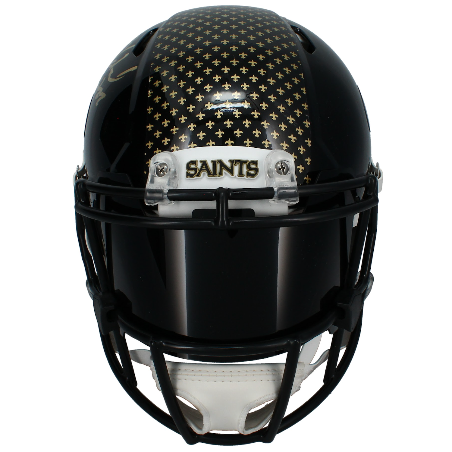 Rashid Shaheed Autographed New Orleans Saints Authentic Helmet w/ 3D Bumbers Beckett