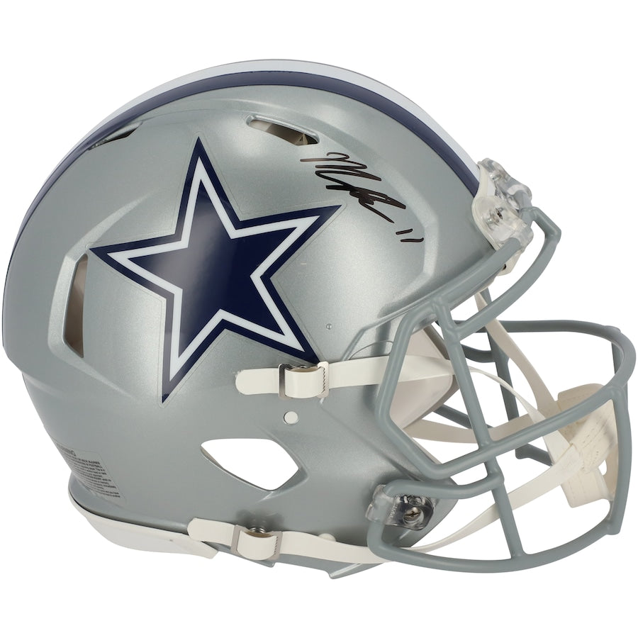 MICAH PARSONS Autographed Dallas Cowboys Authentic Speed Helmet FANATICS